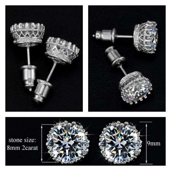 NEW!๐๐2 CT CZ! HIGH QUALITY!๐๐GORGEOUS SPARKLE - Picture 6 of 8